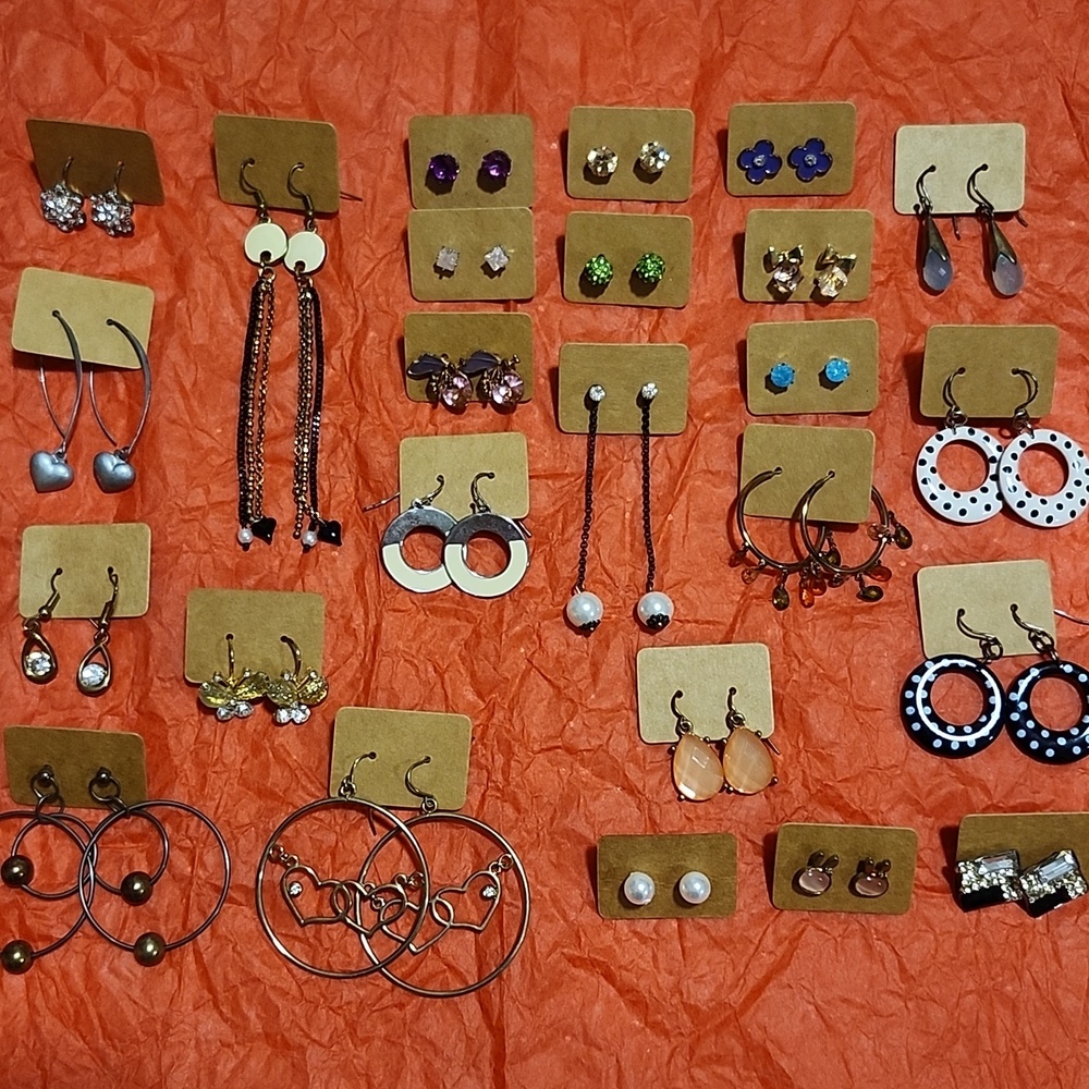 Earrings Lot Mixed Jewelry Set